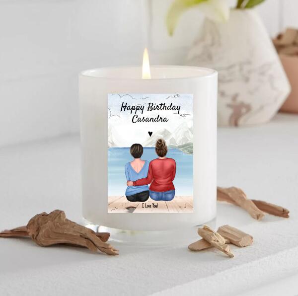 Mom to Daughter Great Outdoors - Personalized Birthday Card
