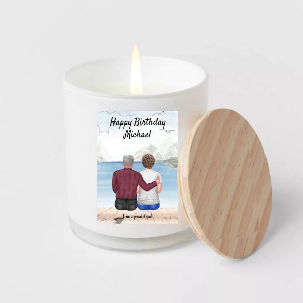 Happy Birthday Son From Dad Outdoors - Personalized Birthday Card