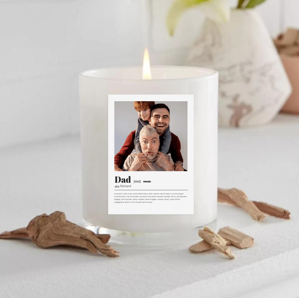 Definition of Dad For Any Occasion - Personalized Card
