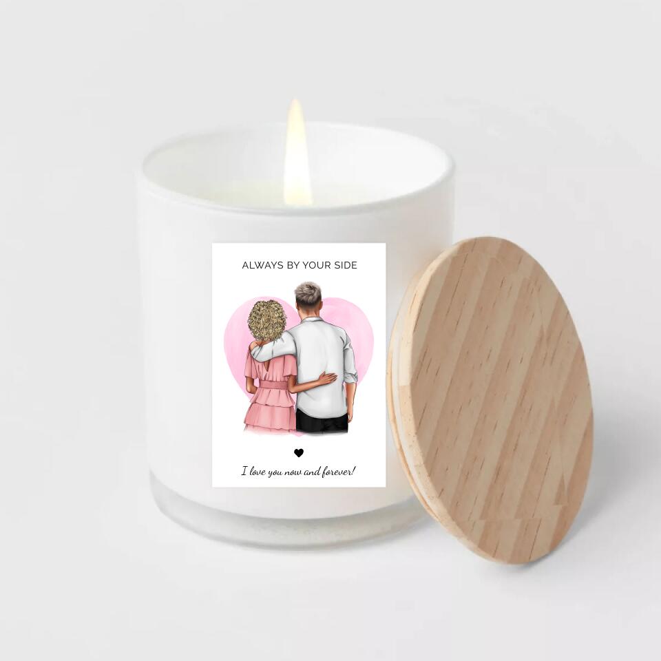 Always By Your Side - Personalized Anniversary Card