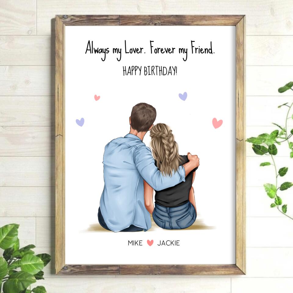 Forever My Friend - Personalized Birthday Card